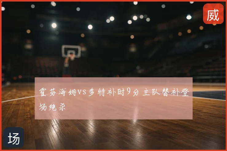 霍芬海姆vs多特补时9分主队替补登场绝杀